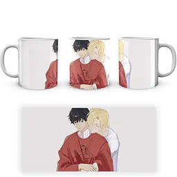Кухоль GeekLand Banana Fish Бананова Риба Еш Ейджі BF 02.18 330 мл білий - мініатюра 4