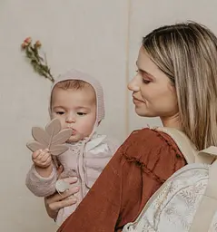 Прорізувач листочок "Poetry" рожевий - мініатюра 3