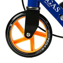 Самокат Skyper Pegas 68-89х54.5 см Чорно-синій 000283565 - мініатюра 5