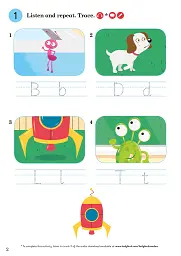 Ladybird Readers Starter A Ted in Bed Activity Book - мініатюра 2