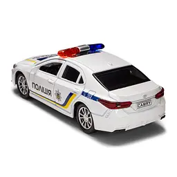Автомодель дитяча Toyota Camry Поліція TechnoDrive KM250416 масштаб 1:43 - мініатюра 5