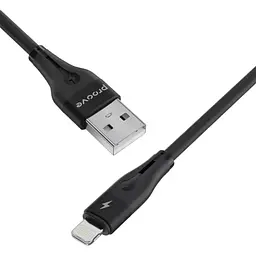 Кабель Proove Soft Silicone USB-A to Lightning 1m Black (CCSO20001101) [133328] - мініатюра 3