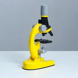 Іграшковий мікроскоп для дітей зі збільшенням 100х 400х 1200х, комплект для наукових експериментів та досліджень, 22 см - мініатюра 4