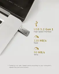 Флеш-накопичувач Acer 64G UM310 USB 3.2 (BL.9BWWA.581) - мініатюра 2