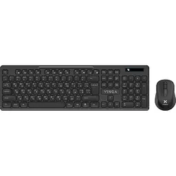Комплект клавіатура та миша Vinga KBSW-100 Black