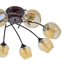 Люстра стельова Brille E27 60W BR (LK-678C/8) - мініатюра 6