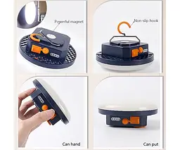 Ліхтар-лампа LED 30W Tent Light павер-банк 9900 mAh (MOS-14) - мініатюра 3