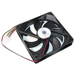 Вентилятор 120 мм Cooling Baby 12025S чорний 120x120x25 мм 1200 об/хв 24 дБ Molex