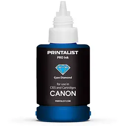 Чорнило PRINTALIST для Canon 140г Cyan водорозчинне (PL-INK-CANON-C) - мініатюра 3