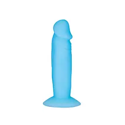 Набір фалоімітаторів Addiction Silly Willy Glow in the Dark, 4 кольори, 12 шт, 8.4 см - мініатюра 6