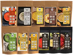 Набір натуральних крем-супів Street Soup Big Set 52 порції 2,6 кг