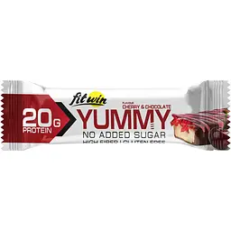 Протеїновий батончик FitWin Yummy Вишня та шоколад 55 г