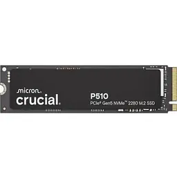 Твердотільний накопичувач SSD 1Tb Crucial P510 PCI-E 5.0 x4 M.2 2280 3D TLC 11000/95000 МБ/с (CT1000P510SSD8)