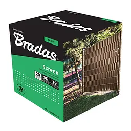 Стрічка для паркану Bradas 19 см x 35 м TOB4501935BR - мініатюра 2