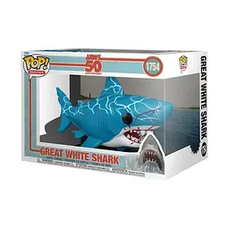 Колекційна  фігурка   Funko Pop Фанко Поп Щелепи Акула людожер Jaws  Велика біла Акула 15см FP Movies J 1754 - мініатюра 3
