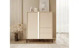 Комод Lagom високий Фрея Fast бежевий мат без підсвічування - мініатюра 6
