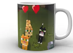 Кружка GeekLand Minecraft Майнкрафт коти МС.02.041 - мініатюра 3