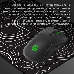 Килимок для мишки GamePro Speed/Control Black (MP145AB) - мініатюра 6
