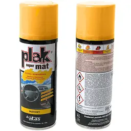 Поліроль торпеди спрей Plak SUPERMAT Arancio Апельсин 200 мл