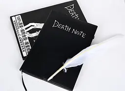Зошит Смерті death note блокнот аніме-книжка в наборі з ручкою пером для косплею манги - мініатюра 7