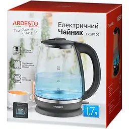 Електрочайник Ardesto EKL-F100 [120038] - мініатюра 6