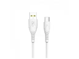 Кабель SkyDolphin S08V USB - microUSB 1м, White (USB-000564)