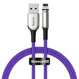 Кабель Baseus Lightning Zinc Magnetic (Charging) 1 м фіолетовий