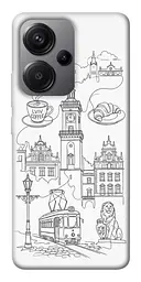 TPU чохол Demsky Lviv spirit для Xiaomi Redmi Note 13 Pro+