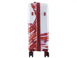 Чемодан Semi Line 24 M White/Red Print (T5654-2) - миниатюра 8