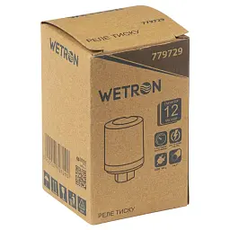Реле тиску 1.5кВт 1.4-2.2 бар циліндр (гайка) WETRON (779729) - мініатюра 4