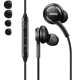 Оригінальні гарнітура навушники з мікрофоном AKG Samsung 3.5 мм Black (GH59-14996A EO-IG955) - мініатюра 4