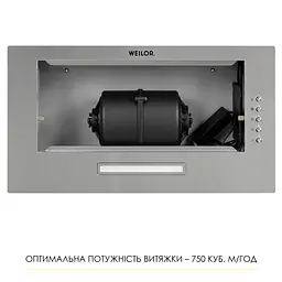 Витяжка повновбудована WEILOR WB 64 SS - мініатюра 8