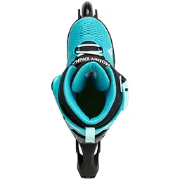 Ролики Rollerblade Microblade 2024 36,5-40 Чорний-Бірюзовий - мініатюра 6