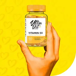 Вітамін D3 VPLab UltraVit Vitamin D3 Gummies, 60 желейок для підтримки кісток та зубів. - мініатюра 4