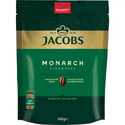 Кава розчинна Jacobs Monarch, 100 г (823827)