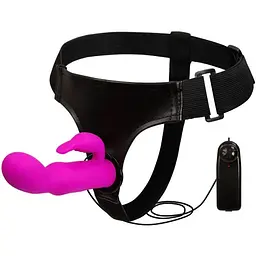 Страпон женский Lybaile Ultra Harness BW-022042, Фіолетовий