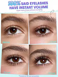 Туш (об'єм та під підкручування) SHEGLAM Lashlighter Mega Boost Mascara - мініатюра 2
