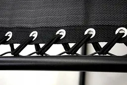 Комплект 2 шт. шезлонги GardenLine Relax Black до 130 кг.! - мініатюра 6
