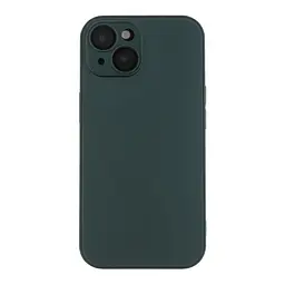 Чохол-накладка скляний матовий із захистом камери Matte AG-Glass Apple iPhone 15 Green