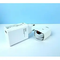 Зарядний комплект Xiaomi Redmi 33W MAX Fast Charger Adapter Type C MDY-11-EZ Note 9 Pro / Note 10 / Redmi 10 / Note 11 / Poco X3 / Poco X3 NFC / Poco X3 Pro / Poco M4 Pro 5G - мініатюра 2