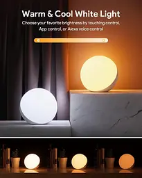 Розумний RGB світильник Hevri із регулюванням яскравості та підтримкою Alexa - мініатюра 3