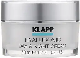 Набір Klapp Hyaluronic Multiple Effect Face Care Set: Klapp Hyaluronic Day & Night Cream, 50 мл + Klapp Hyaluronic Serum, 50 мл - мініатюра 3