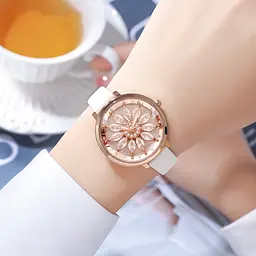 Жіночий наручний годинник 2268MTWT Matte White Skmei acs0030069 - мініатюра 3