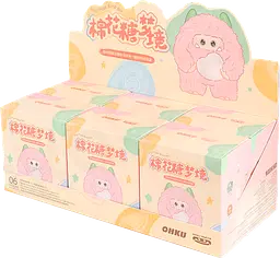 М'яка колекційна іграшка з кільцем GIGGLE MONSTER серія Солодкі мрії (blind box) V1 10_10 Art.GM9981021 - мініатюра 11