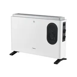 Конвектор електричний Midea NDK20-21AF Підлоговий, 2 кВт, площа обігріву 25 кв.м., білий (000004025)