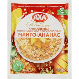 Упаковка каші АХА з тропічними фруктами 40 г х 20 шт - мініатюра 2