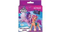Мел восковий, 8 кольорів Jumbo My Little Pony LP24-076 Kite - мініатюра 4