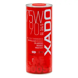 Трансмісійне масло Xado Atomic Oil Red Boost 75W-90 GL 3/4/5 1л(XA 26118)