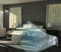 Підлоговий вентилятор Clatronic VL 3731 WM - мініатюра 3