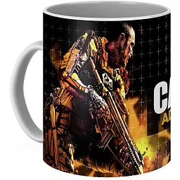 Кухоль GeekLand Call of Duty Поклик Довга просунута війна CD 02.12 330 мл білий - мініатюра 2